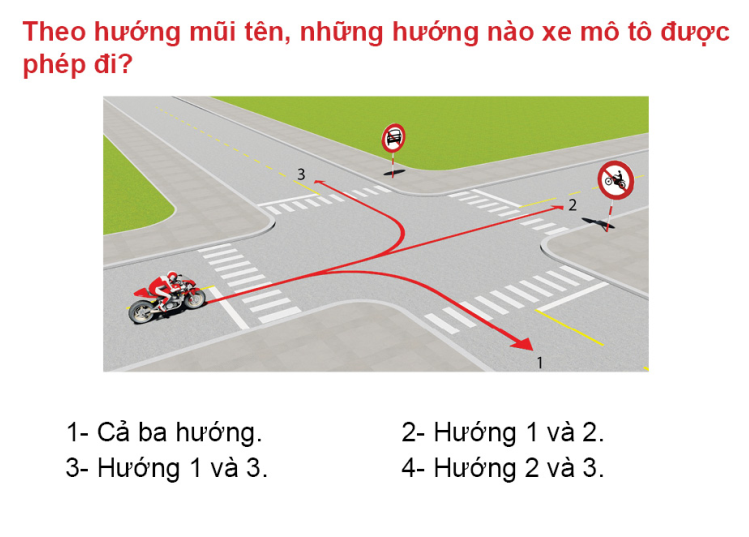 450 CÂU HỎI LÝ THUYẾT HẠNG A2 (môtô trên 175cm3)